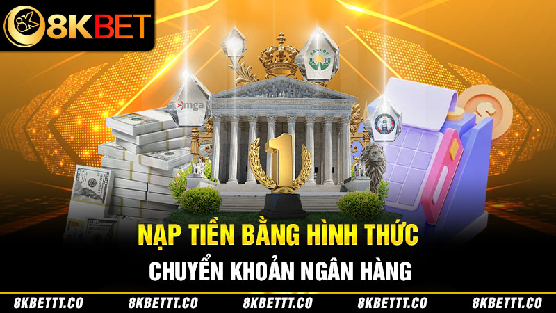 Sử dụng phương thức nạp tiền nhanh chóng và tiện lợi qua thẻ ngân hàng